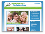 custom website designs dentist