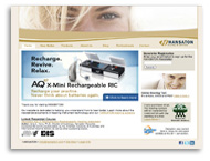 custom website designs health