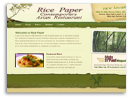 custom website designs restaurant