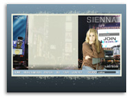 custom website designs music