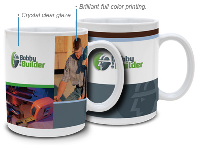 LogoGarden Custom-Designed Coffee Mugs
