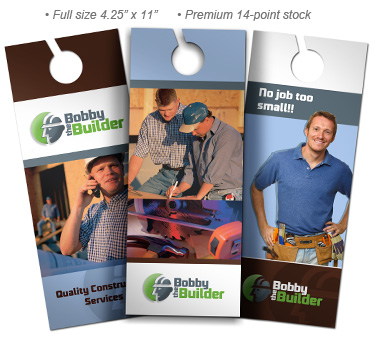 LogoGarden Custom-Designed Door Hangers