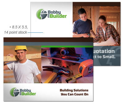 LogoGarden Custom-Designed Postcards